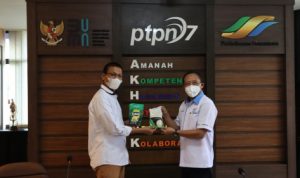 PTPN VII Terima Kunjungan PWI Lampung